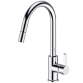 Sinclair Bathware Rund Pull-Out Kitchen Mixer