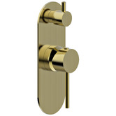 Sinclair Bathware Morgan Rund Shower/Bath Wall Mixer Diverter