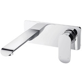 Sinclair Bathware Oval Bath/Basin Wall Mixer Set