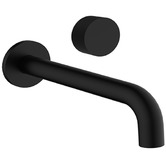 Sinclair Bathware Qi Rund Bath/Basin Wall Tap Set