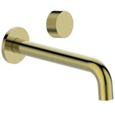 Sinclair Bathware Qi Rund Bath/Basin Wall Tap Set