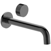 Sinclair Bathware Qi Rund Bath/Basin Wall Tap Set