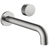 Sinclair Bathware Qi Rund Bath/Basin Wall Tap Set