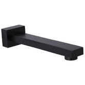 Sinclair Bathware Eckig Matte Black Square Bath Spout