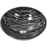 Sinclair Bathware Soraya 420mm Glass Above Counter Basin