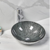 Sinclair Bathware Bethan 420mm Glass Above Counter Basin