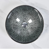 Sinclair Bathware Bethan 420mm Glass Above Counter Basin