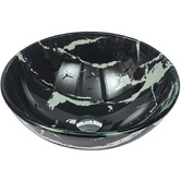Sinclair Bathware Western 420mm Glass Above Counter Basin