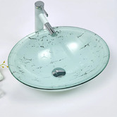 Sinclair Bathware Nielsen 480mm Glass Above Counter Basin