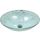 Sinclair Bathware Nielsen 480mm Glass Above Counter Basin