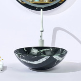 Sinclair Bathware Western 420mm Glass Above Counter Basin