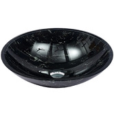 Sinclair Bathware Nielsen 480mm Glass Above Counter Basin