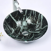 Sinclair Bathware Daisy 420mm Glass Above Counter Basin