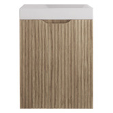 Sinclair Bathware Dustin 450mm Wall Hung Small Space Single Vanity