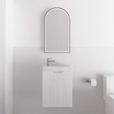Sinclair Bathware Dustin 450mm Wall Hung Small Space Single Vanity