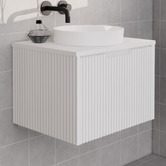 Sinclair Bathware Dustin 600mm Wall Hung Single Vanity