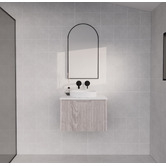 Sinclair Bathware Dustin 600mm Wall Hung Single Vanity