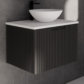 Sinclair Bathware Dustin 600mm Wall Hung Single Vanity