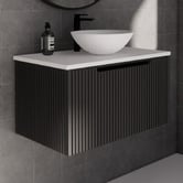 Sinclair Bathware Dustin 750mm Wall Hung Single Vanity