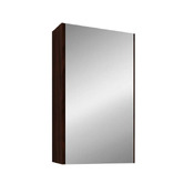 Sinclair Bathware Hyacinth 450mm Fluted Mirrored Shaving Cabinet with Glass Shelves