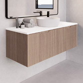 Sinclair Bathware Dustin 1200mm Wall Hung Single Vanity