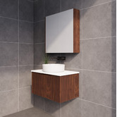 Sinclair Bathware Dustin 750mm Wall Hung Single Vanity