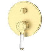 Sinclair Bathware Prime Ceramic Handle Wall Mixer with Diverter Trim Kit Only