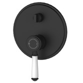 Sinclair Bathware Prime Ceramic Handle Wall Mixer with Diverter Trim Kit Only