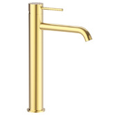 Sinclair Bathware Garnet Tall Curved Basin Mixer
