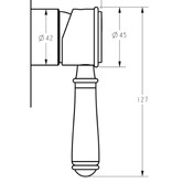 Sinclair Bathware Prime Shower/Bath Wall Mixer Handle