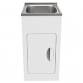 Sinclair Bathware Saffron 450mm Stainless Steel Laundry Tub