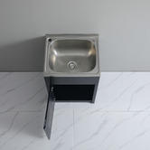 Sinclair Bathware Octavia 600mm Stainless Steel Laundry Tub