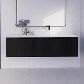Sinclair Bathware Dustin 1500mm Wall Hung Single Vanity