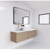 Sinclair Bathware Dustin 1500mm Wall Hung Single Vanity