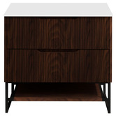 Sinclair Bathware Plaga 900mm Floormount Vanity Package with Shaving Cabinet