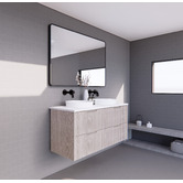 Sinclair Bathware Plaga 1200mm Wall Hung Double Vanity