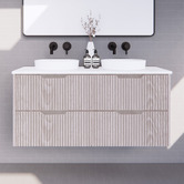 Sinclair Bathware Plaga 1200mm Wall Hung Double Vanity