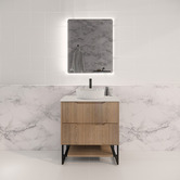 Sinclair Bathware Plaga 750mm Freestanding Single Vanity