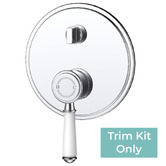 Sinclair Bathware Prime Ceramic Handle Wall Mixer with Diverter Trim Kit Only