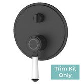Sinclair Bathware Prime Ceramic Handle Wall Mixer with Diverter Trim Kit Only