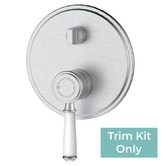 Sinclair Bathware Prime Ceramic Handle Wall Mixer with Diverter Trim Kit Only