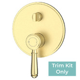 Sinclair Bathware Prime Shower/Bath Wall Mixer with Diverter Trim Kit Only