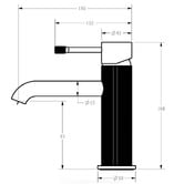 Sinclair Bathware Courtney Basin Mixer