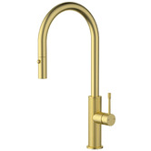Sinclair Bathware Courtney Gooseneck Pull-Out Kitchen Sink Mixer