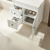 Sinclair Bathware Seraphina 750mm Freestanding Single Vanity with Quartz Countertop