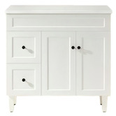 Sinclair Bathware Seraphina 900mm Freestanding Single Vanity with Quartz Countertop