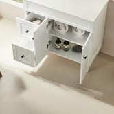 Sinclair Bathware Seraphina 900mm Freestanding Single Vanity with Quartz Countertop