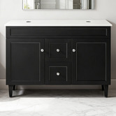 Sinclair Bathware Seraphina 1200mm Freestanding Double Vanity with Quartz Countertop