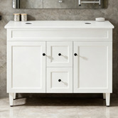 Sinclair Bathware Seraphina 1200mm Freestanding Double Vanity with Quartz Countertop