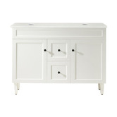 Sinclair Bathware Seraphina 1200mm Freestanding Double Vanity with Quartz Countertop
